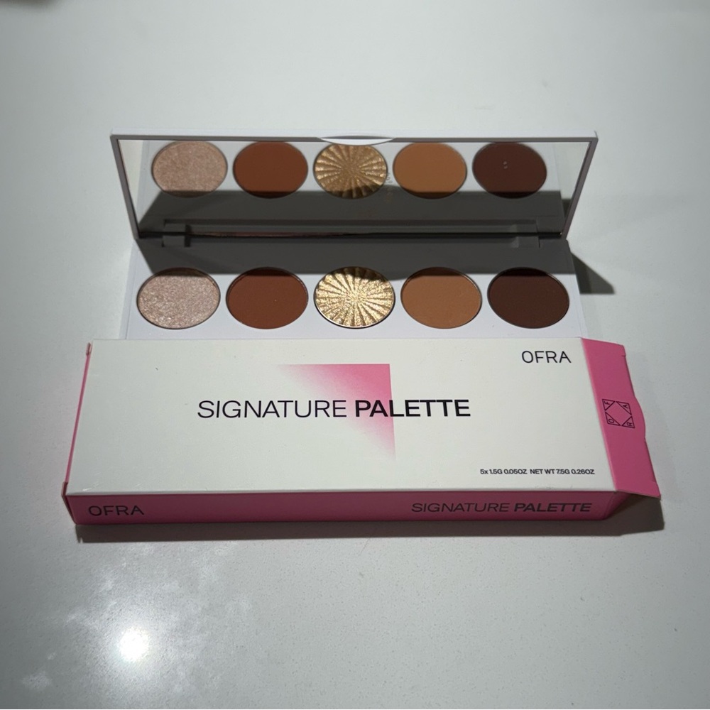 OFRA Signature Palette - Brown and Gold Hues